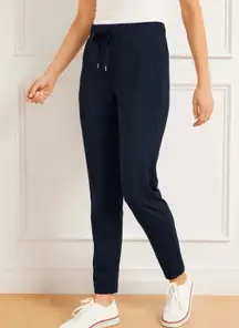 Talbots Out & About‎ Navy Jogger Drawstring Waist Size X-Large