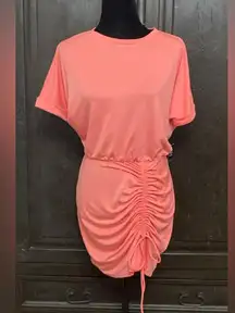 Express Tangerine dress / Cover-up - Size XS. Brand new with tag and Excellent condition. ***Refer to measurements. Butterfly top so width is about larger from armpit to armpit that gives you a bit more flow. Measurements approximately 23” from armpit to armpit x 33” long x 12” waist. None smoking home. Priced at as is condition. Don’t like my price make a reasonable offer! And thank you for checking my closet!