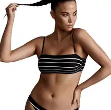 New! Vitamin A Mika Bandeau Bikini Top Strapless