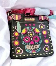 COCOS Rico skull crossbody purse