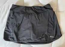 File Black Tennis/Golf Skort