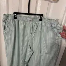 Aerie Off-Duty Seersucker Trouser PJ Pants size XXL