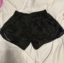 Camo Lululemon Shorts Hotty Hot low rise