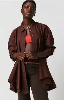 We The Free Freya Poplin Tunic Size S