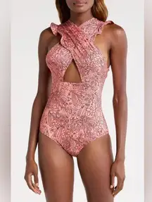 ULLA JOHNSON  Antilles Maillot swimsuits, Size X-Large, $390