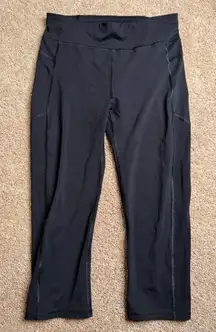 Sweaty Betty Zero Gravity Crop Leggings Black Size Large