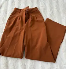 Princess Polly Brown Business Slacks