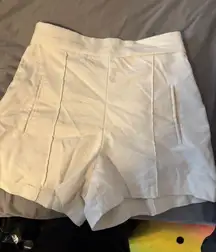 Zara basic white shorts size small