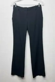 BCBGMAXAZRIA  Women's Office Career Business Workwear Black Trouser Pants Size 2