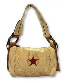 NWT Diesel VTG Y2K DeadStock Western Mini Canvas Decorative Ring Shoulder Bag