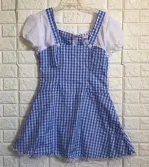 Dreamgirl women’s size M-L plaid Dorothy wizard of Oz