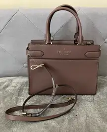 NWT Kate Spade Medium Staci Satchel in Dusk City
