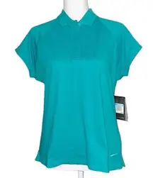 Nike NWT   Dri Fit UV Cap Sleeve Golf  Polo Tee