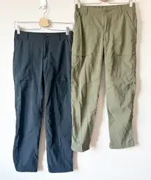 REI Co Op Womens Bundle Lot (2) Cargo Hiking Outdoor Gorpcore Pants Size 2P