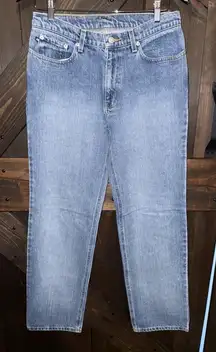 VTG Y2K Ralph Lauren Polo Jeans Women's 6 31 Saturday‎ Blue Cotton Denim