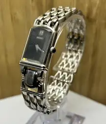 Seiko Watch Quartz Beveled Crystal