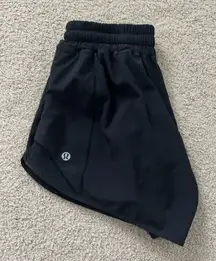 Lululemon Hotty Hot Shorts 4" Black 