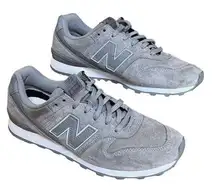 New Balance  Women's 696 Gray Suede leather Size 7.5