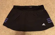 Adidas Black mini tennis skirt never worn