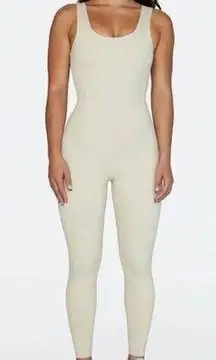 Sportbody Jumpsuit Oat Milk