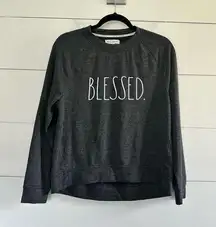 Rae Dunn Women’s Extra Small Blessed Logo Sweatshirt