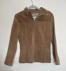 Wilson’s leather suede zip jacket