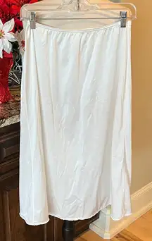 Vintage Vanity Fair Midi Half Slip Nylon Beige
