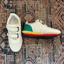Charlotte Stone Rainbow Conway Hook & Loop Sneakers 10