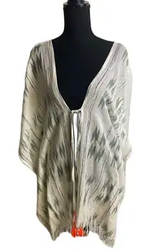 #315 ELAN Open Tie Front Swimsuit Coverup