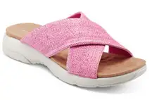 EASY SPIRIT | Women's Taite Square Toe Casual Flat Sandals