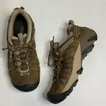 Keen Voyageur Vented Women's Brown Hiking Shoes Outdoor Sneakers S-085 Size 7.5