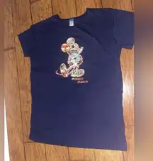 Woman’s Mickey Mouse Sleep Shirt S M L Disney Pajamas Pj