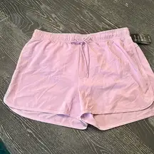 Ideology lightweight light purple shorts with liner NWT size large