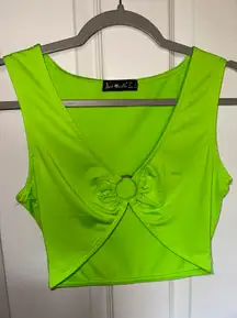 Neon Green Tank Top