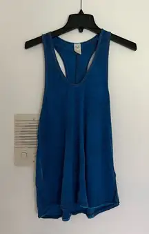 Free people Blue We the Free tank top