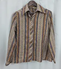 Lady Arrow 1970's Button Down Collared Shirt