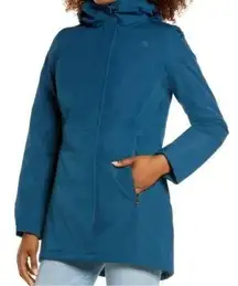 The North Face Insulated Ancha Parka Jacket II in Monterey Blue Small Women NWT