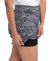 CJ Banks Women's 3XL Athletic Skort Purple & White Pattern Built In Shorts