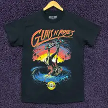 Guns N Roses Paradise City Undead Skater Rock Band T-Shirt M