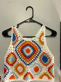 Crochet Trim Tank