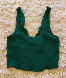 Aerie Green Lace Women's Top