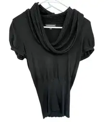 Express Elegant Black Cowl Neck Sweater