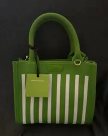 Green Striped Kate Spade Bag
