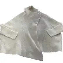 Free People Sweater Womens X Small‎ Small White Button Shawl Collar