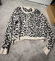 Cheetah sweater 