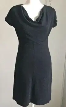 Banana Republic Lightweight Knit Short Sleeve Cowl Neck Sift Knit Sweater Dress