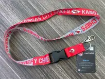 Kansas City chiefs lanyard NWT