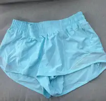 Lululemon Hotty Hot Short 2.5” Icing blue
