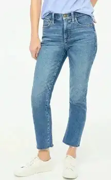 J. Crew Essential Straight Light Blue cropped Jeans size 27