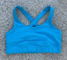 Beyond Yoga Spacedye‎ Crossover Sports Bra Blue size S